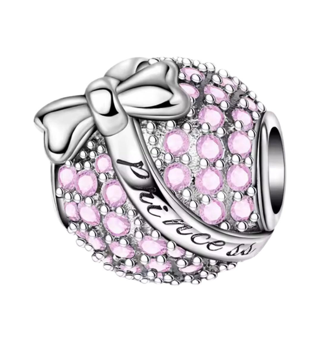 The Pink Fairytale Princess Bow Charm