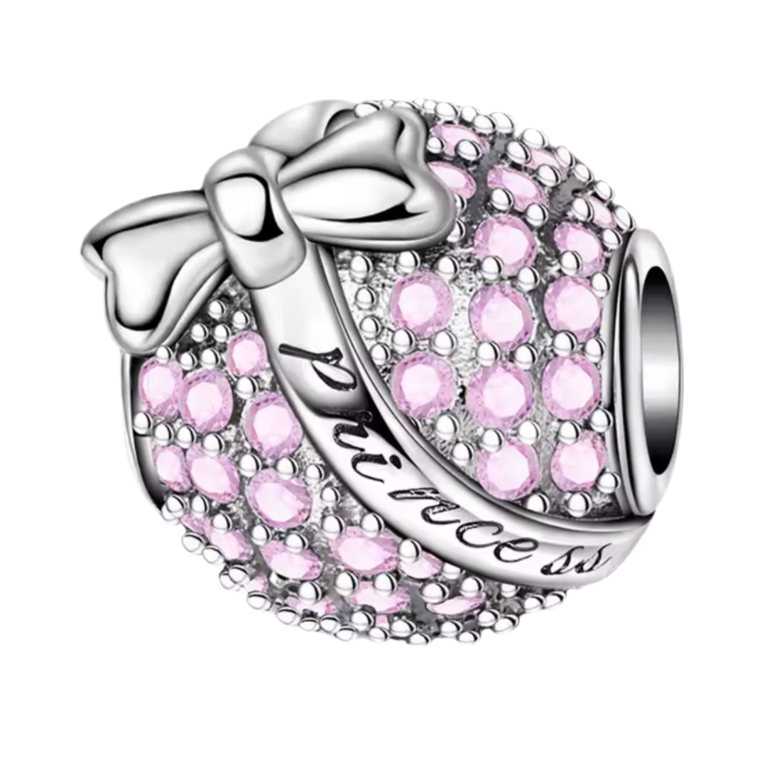 The Pink Fairytale Princess Bow Charm