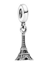 The Silver Eiffel Tower Charm