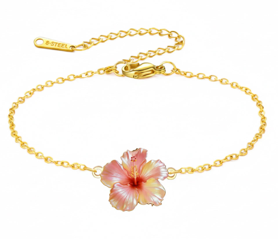 The Gold Moana Hawaii Flower Bracelet