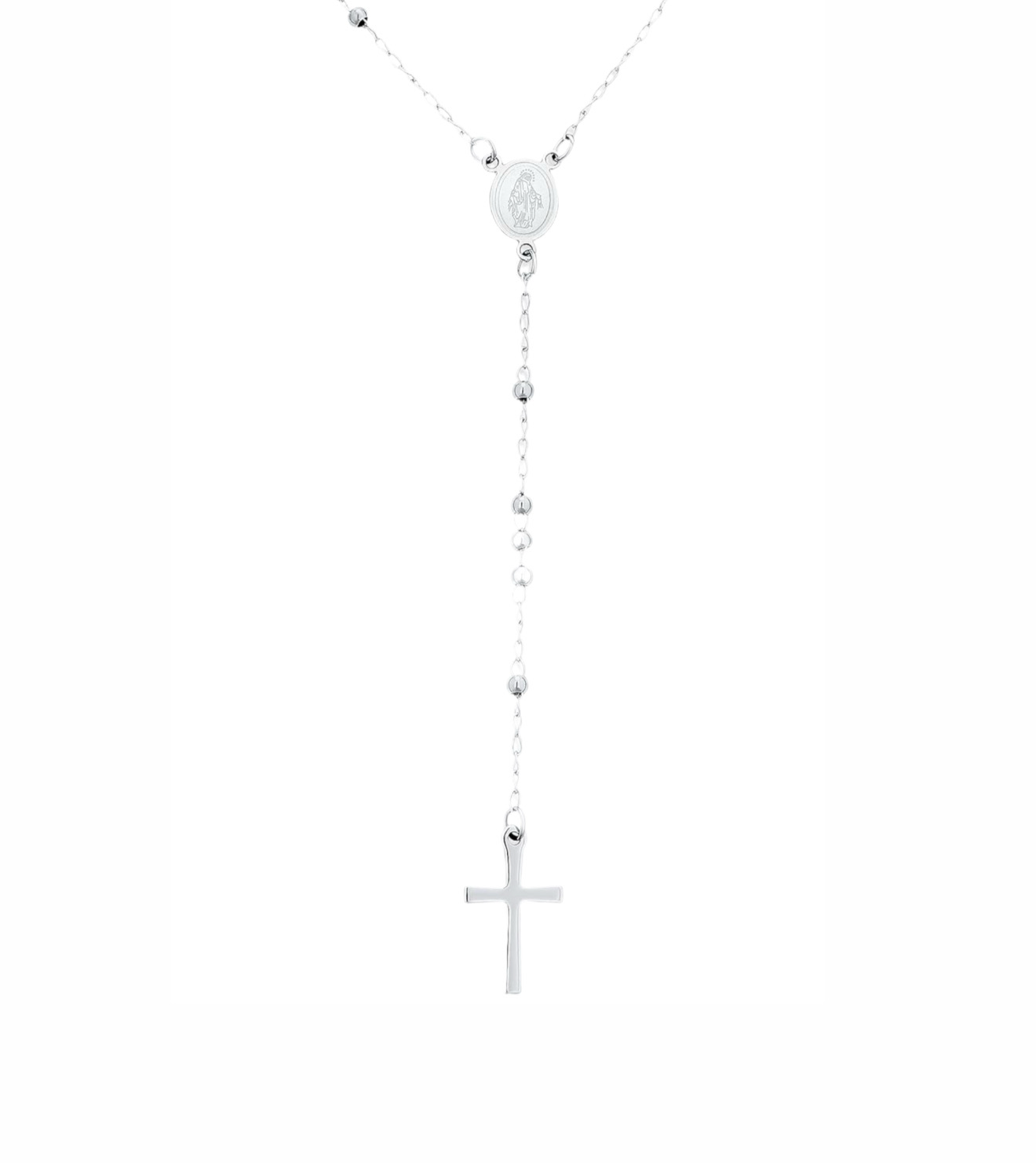 The Silver Everette Cross Necklace