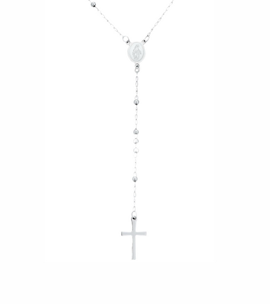 The Silver Everette Cross Necklace