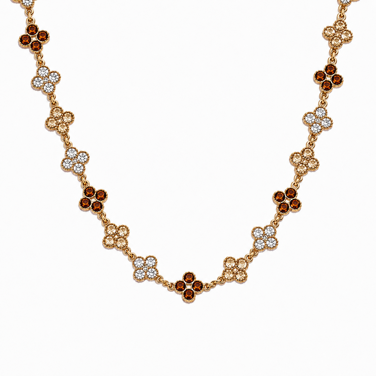 The Gold Sahara Clover Necklace