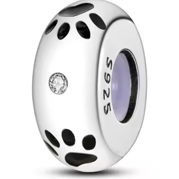 The Ring Of Paw Prints Charm