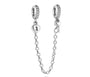 The Forever Locked On Safety Chain Charm
