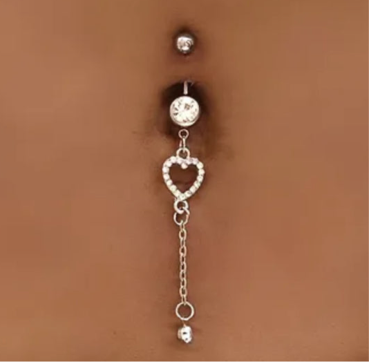 The Heartfelt Belly Piercing