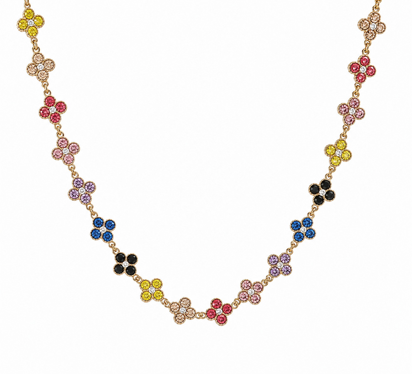 The Gold Sahara Clover Necklace