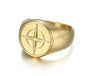 The Gold Sovereign Compass Ring