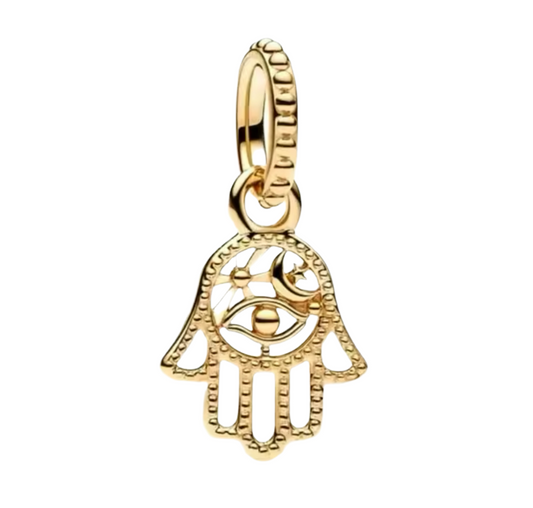 The Golden Enchanted Evil Eye Charm