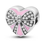 The Bow Heart Bliss Charm