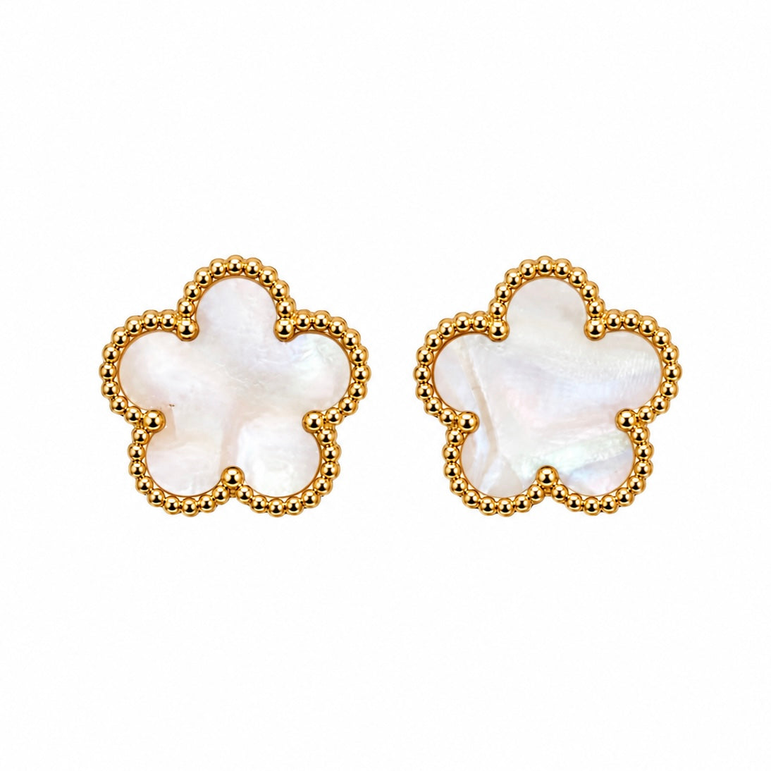 The Gold Amara Clover Studs