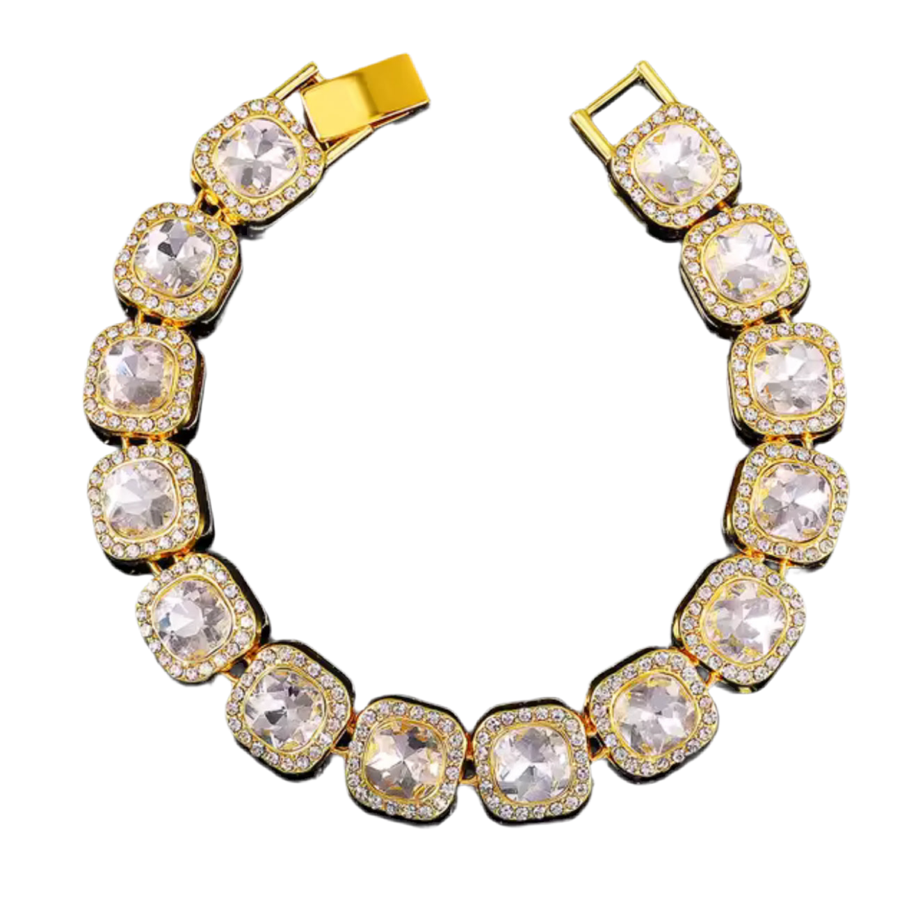 The Luxe Gold Bling Bracelet