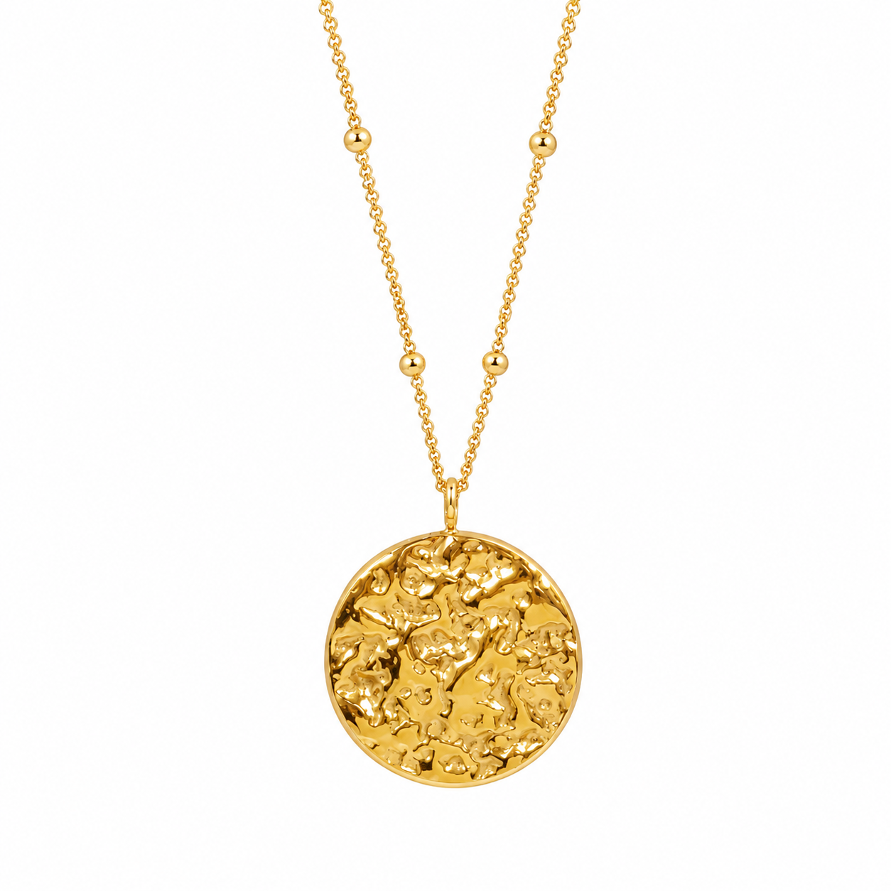 The Gold Aurelius Coin Necklace