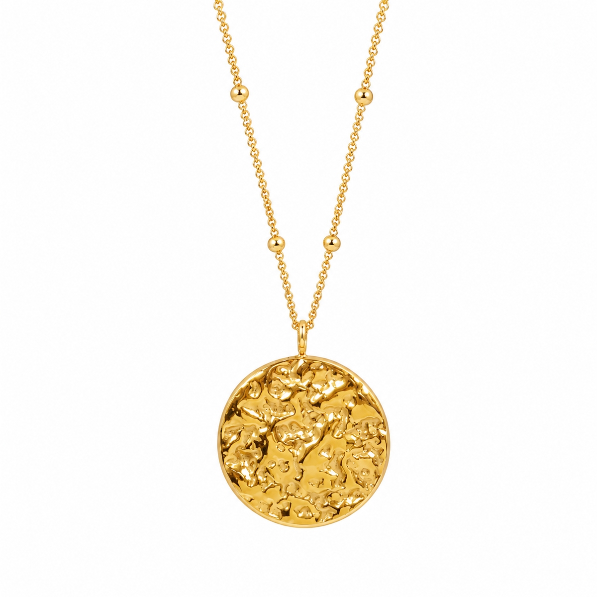 The Gold Aurelius Coin Necklace