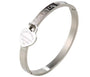 The Silver Forever Love New York Bangle
