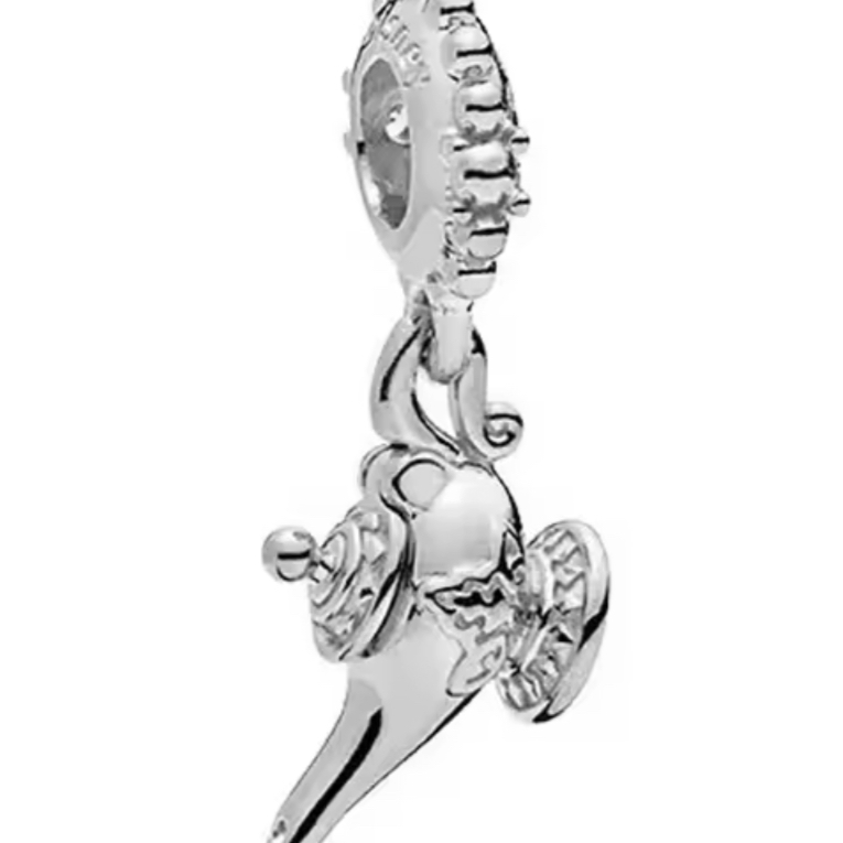 The Silver Lamp Charm