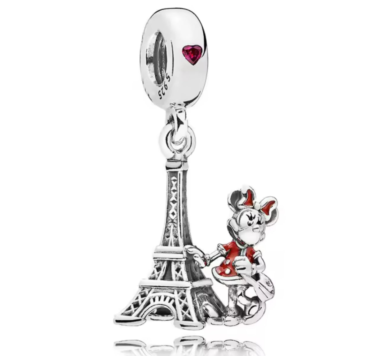 The Girly Mouse In Paris Charm