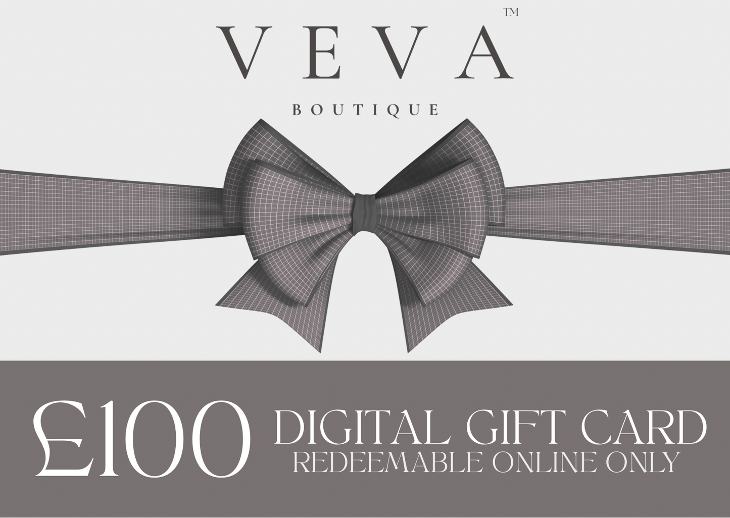 Veva Boutique Digital Christmas Gift Card