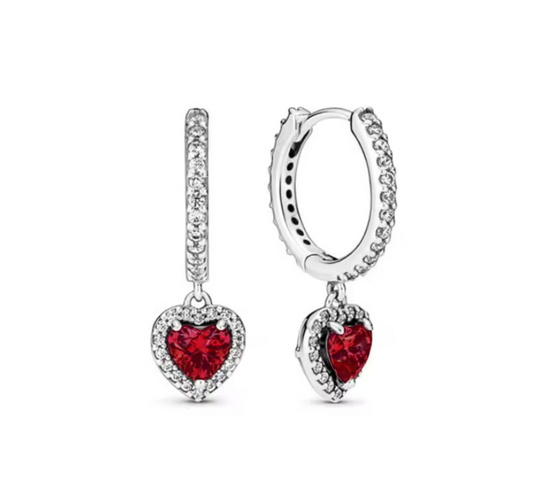 The Ruby Red Celestial Heart Huggies