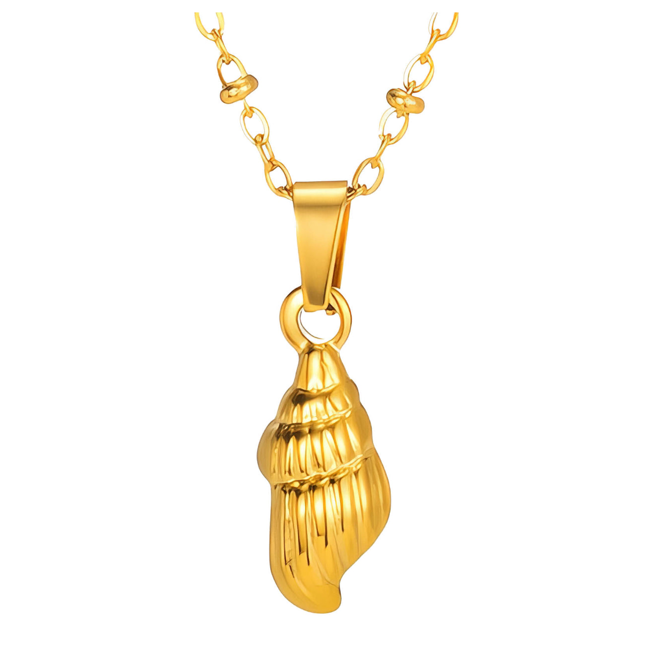 The Dainty Seashell Glow Necklace