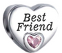 The Silver Best Friend Charm