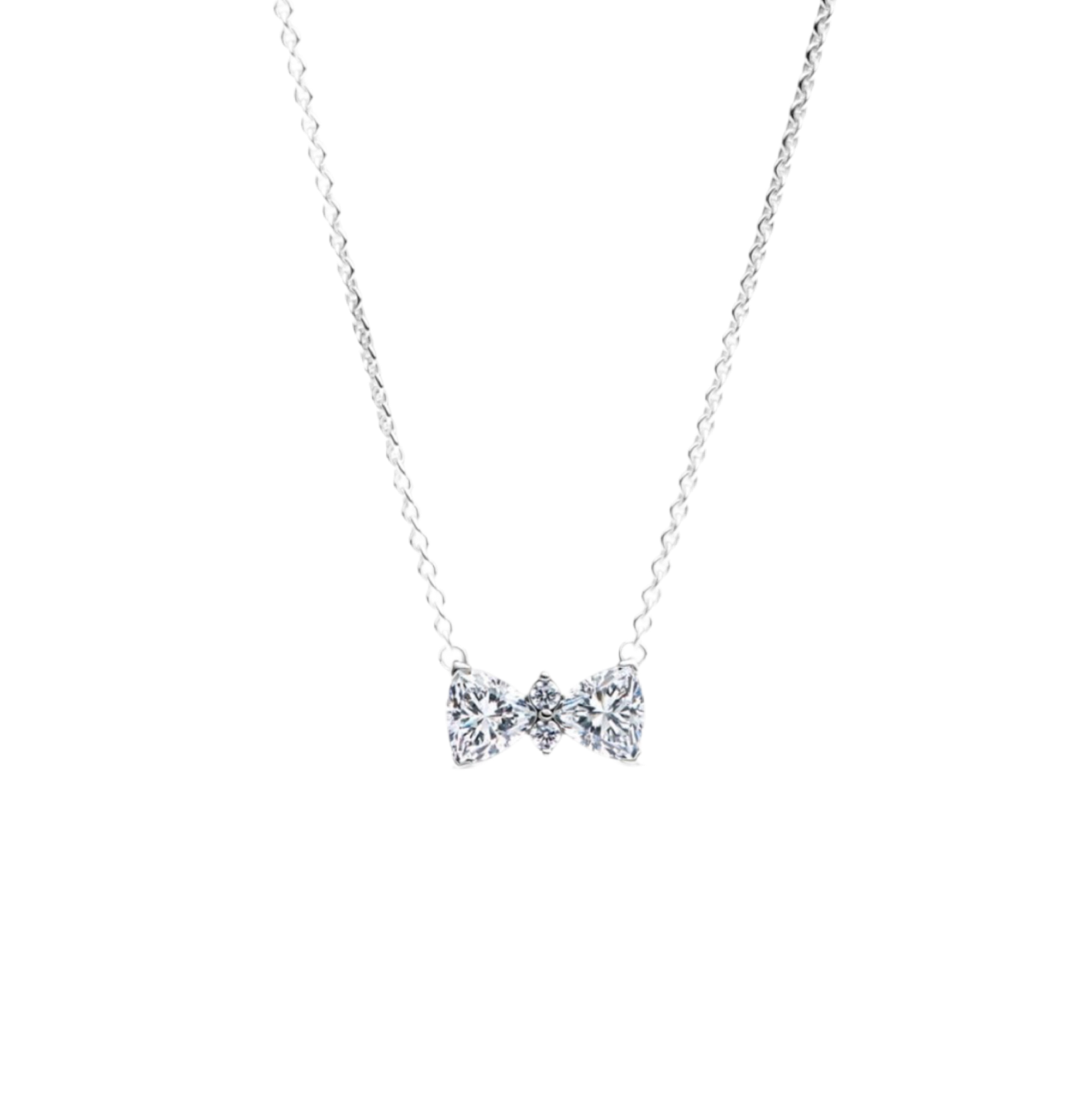 The Sparkling Bow Necklace