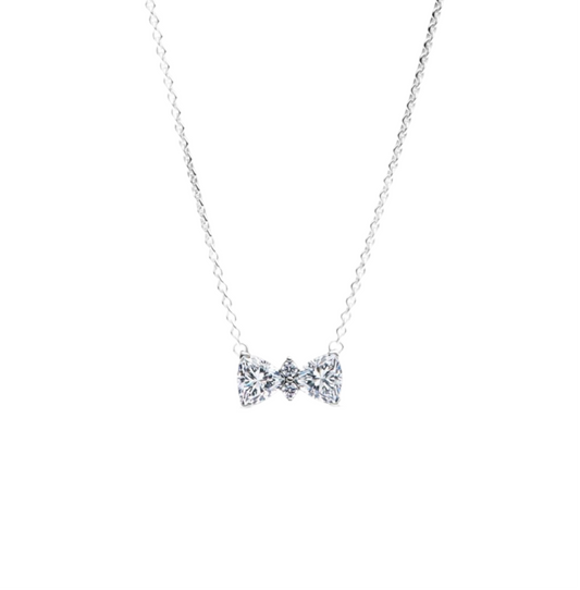 The Sparkling Bow Necklace