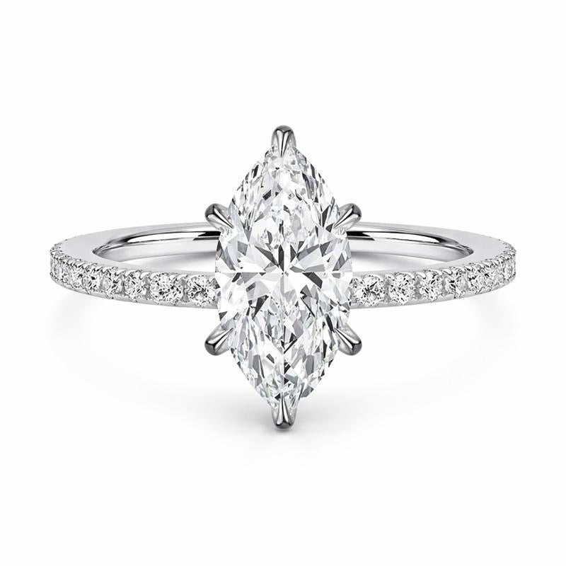 The Silver Éternité Promise Ring