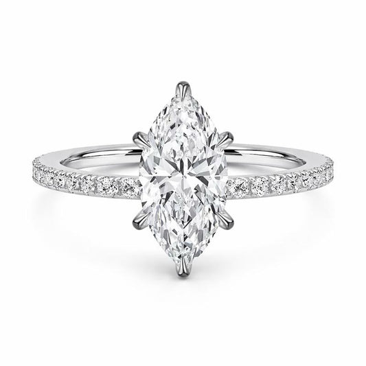 The Silver Éternité Promise Ring