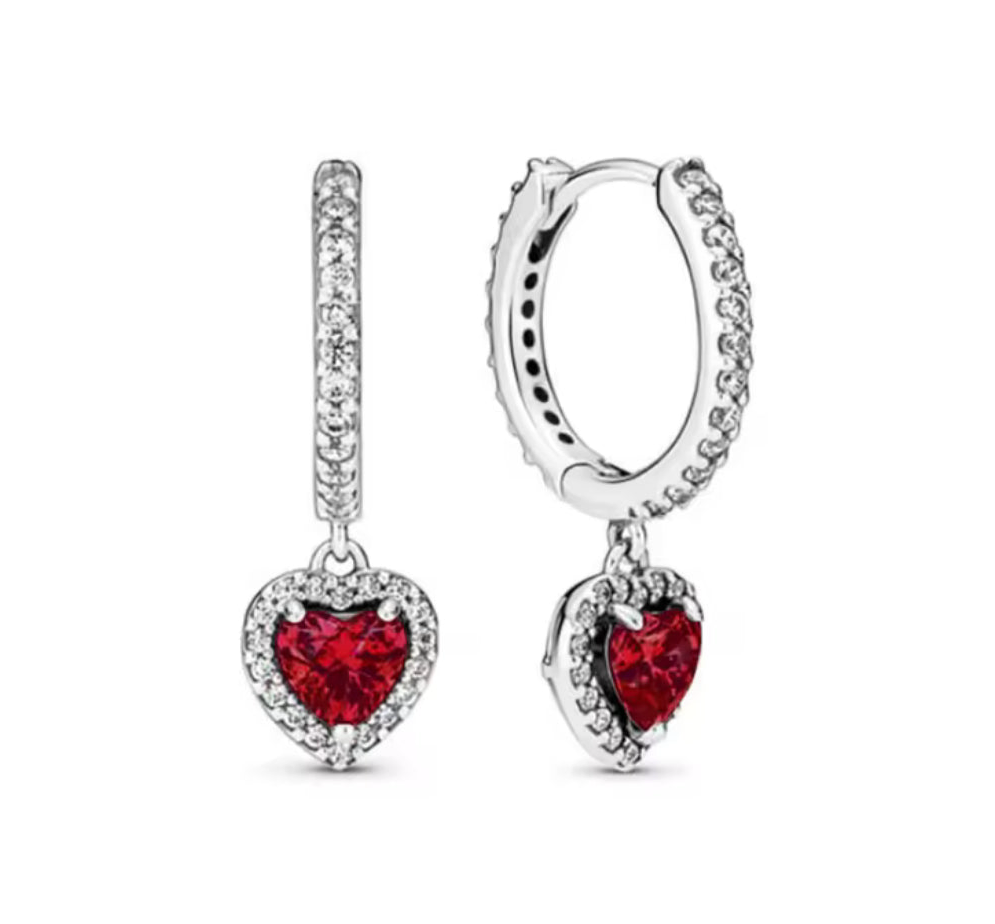 The Silver Celestial Heart Huggies
