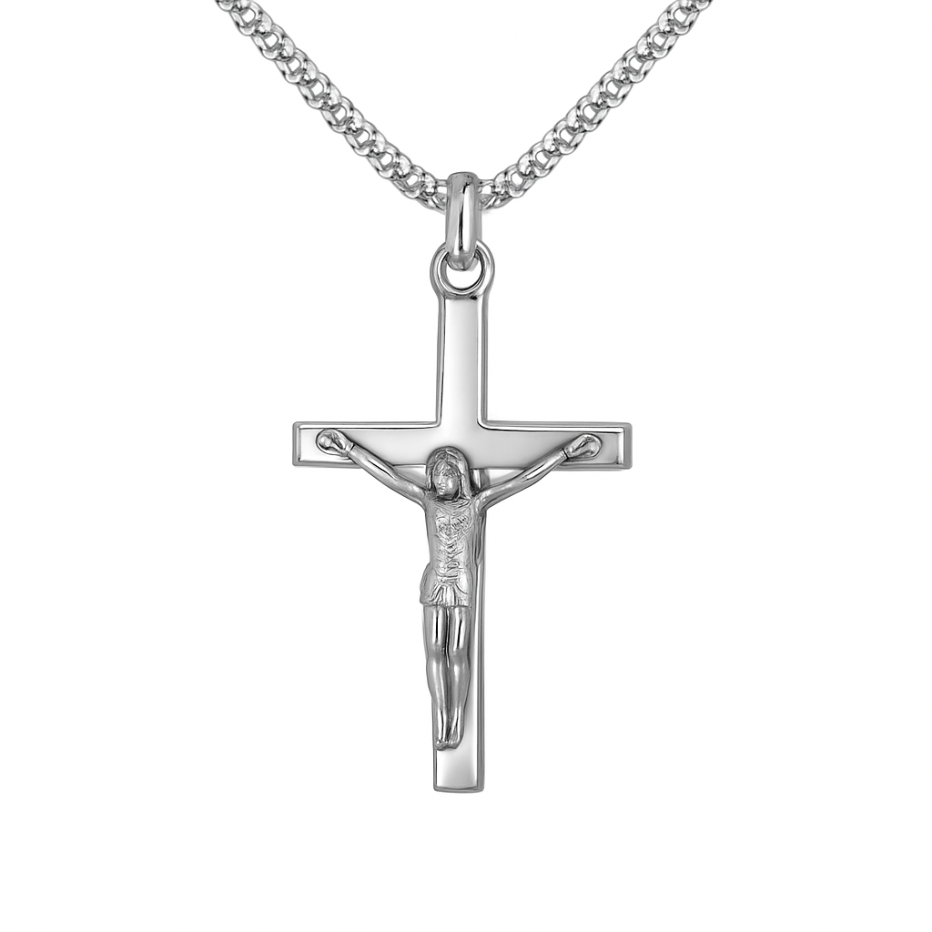The Silver Dominion Cross Necklace