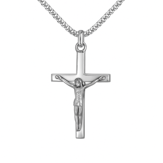 The Silver Dominion Cross Necklace