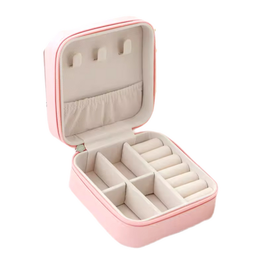 Luxury Pink Jewellery Storage Box