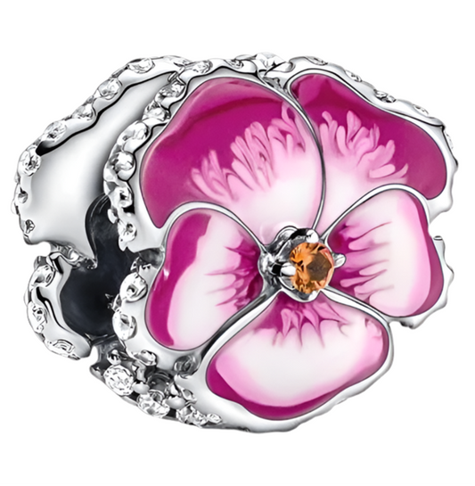 The Rosy Hibiscus Bloom Charm