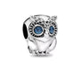 The Blue Little Owl Charm