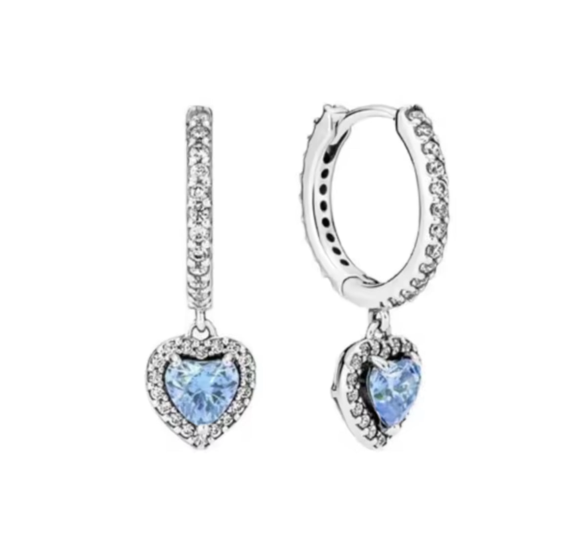 The Silver Celestial Heart Huggies