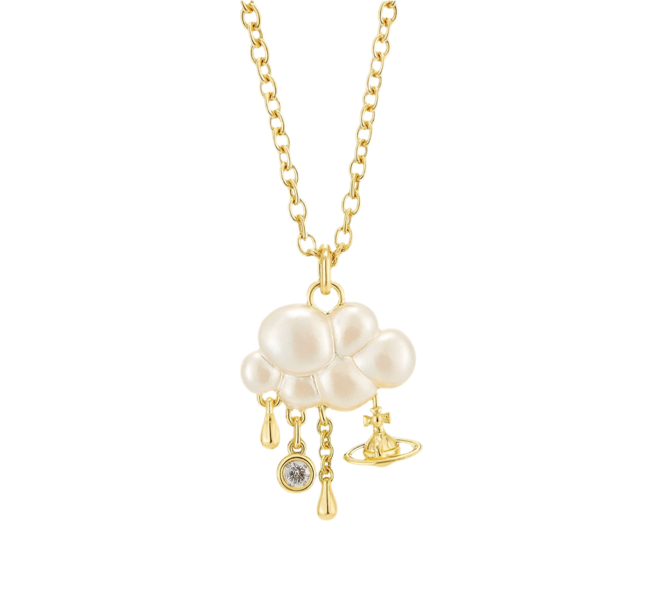 The Gold Limited Edition Trust In The Sky Cloud Necklace
