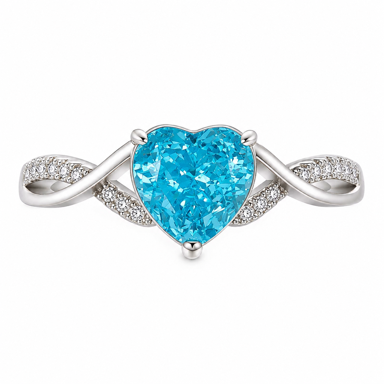 The Estrianà Heart Infinité Adjustable Ring