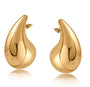 The Liquid Gold Ocean Teardrop Stud Earrings