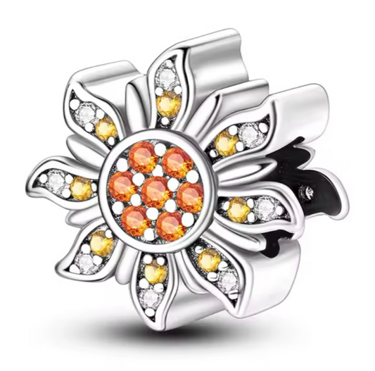 The Radiant Sunflower Charm