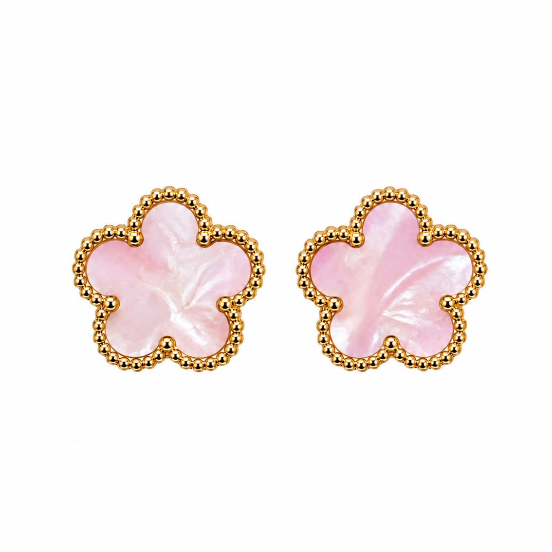 The Gold Amara Clover Studs