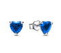 The Blue Mini Ariana Grande Love Heart Studs