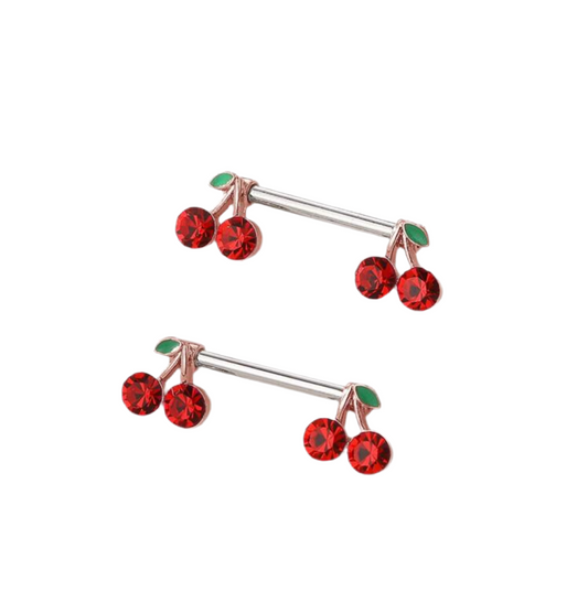 Cherry Nipple Piercing (1 pc)