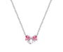 The Pink Ribbon Bow Necklace