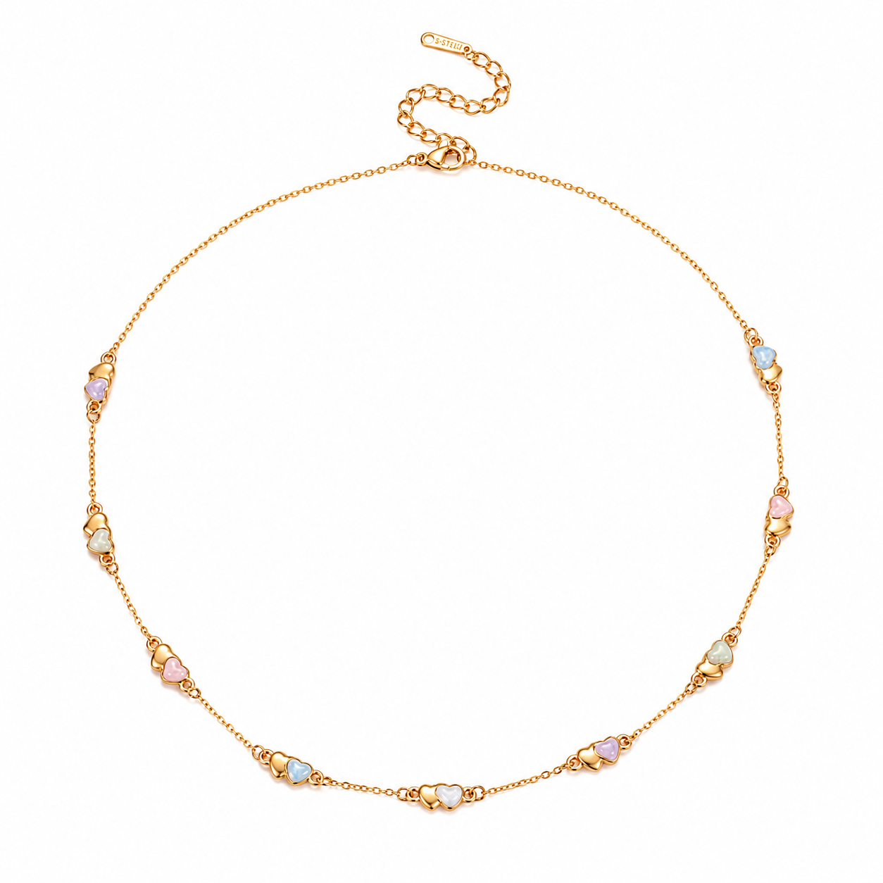 The Gold Dainty Sweetheart Necklace
