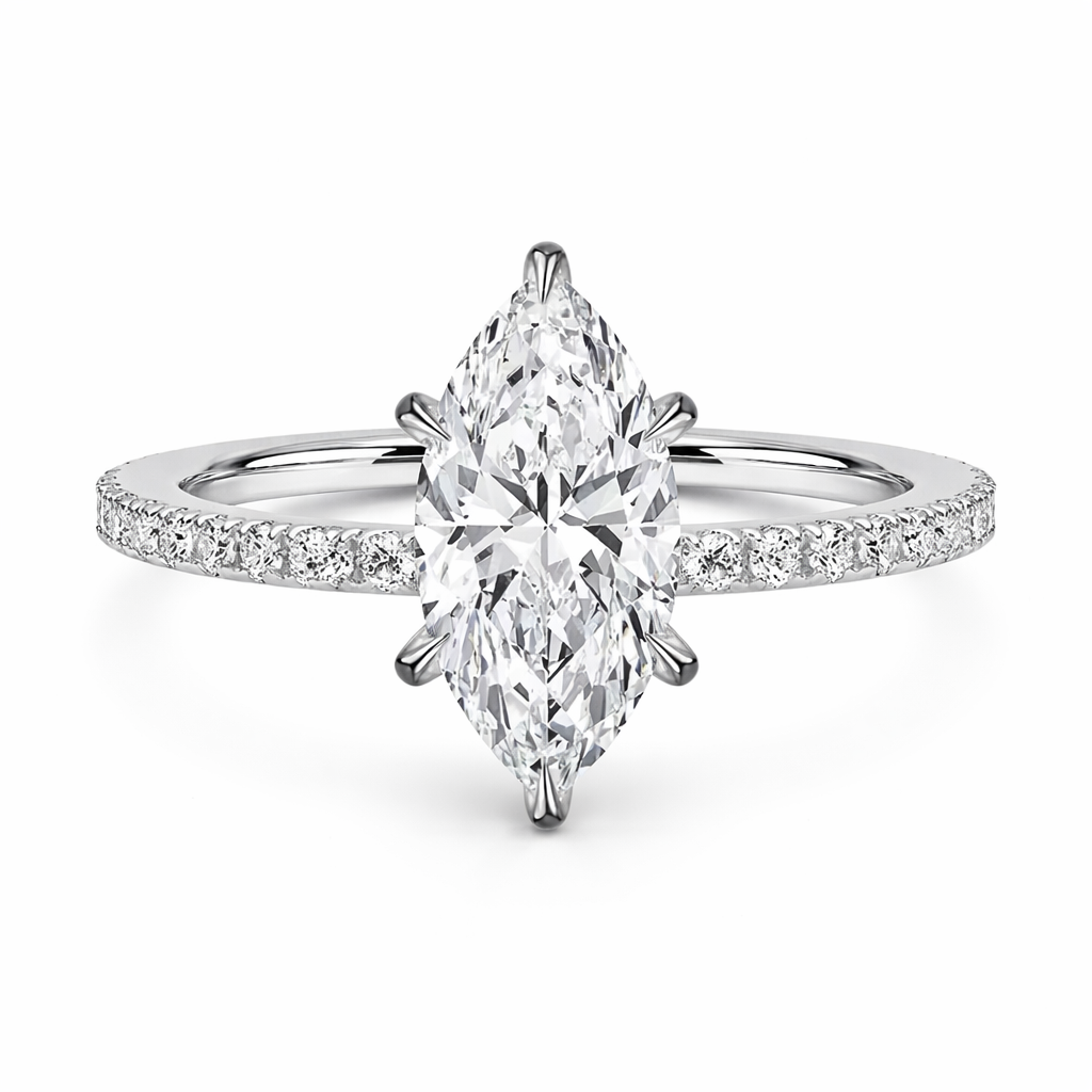 The Silver Éternité Promise Ring