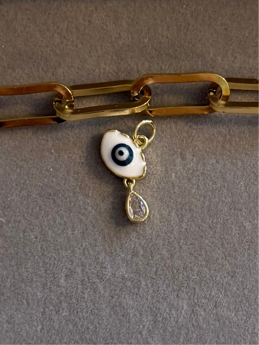 The Mini Dangly Evil Eye Charm Me