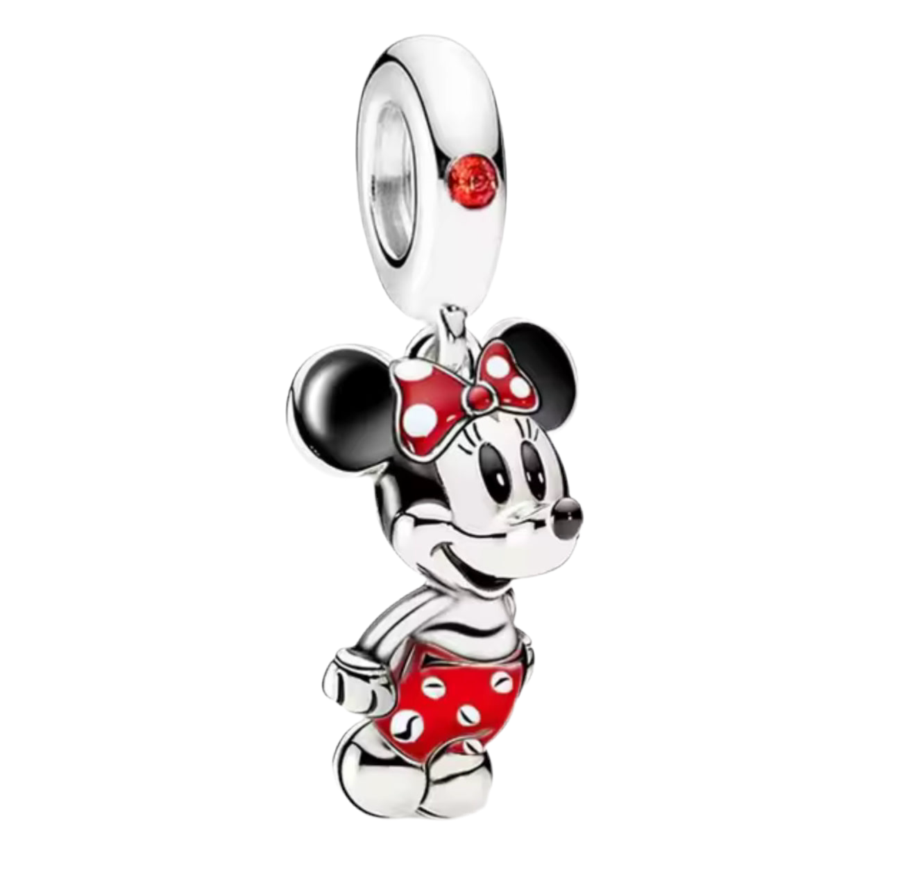 The Red Spotty Mouse Charm
