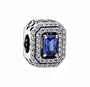The Glitter Blue Diamond Charm