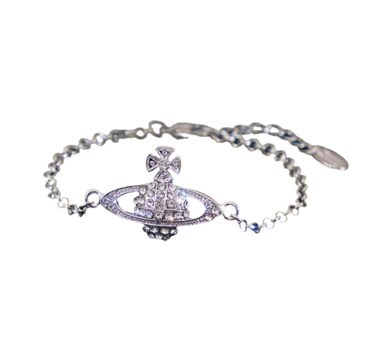 The Silver Saturn Bracelet